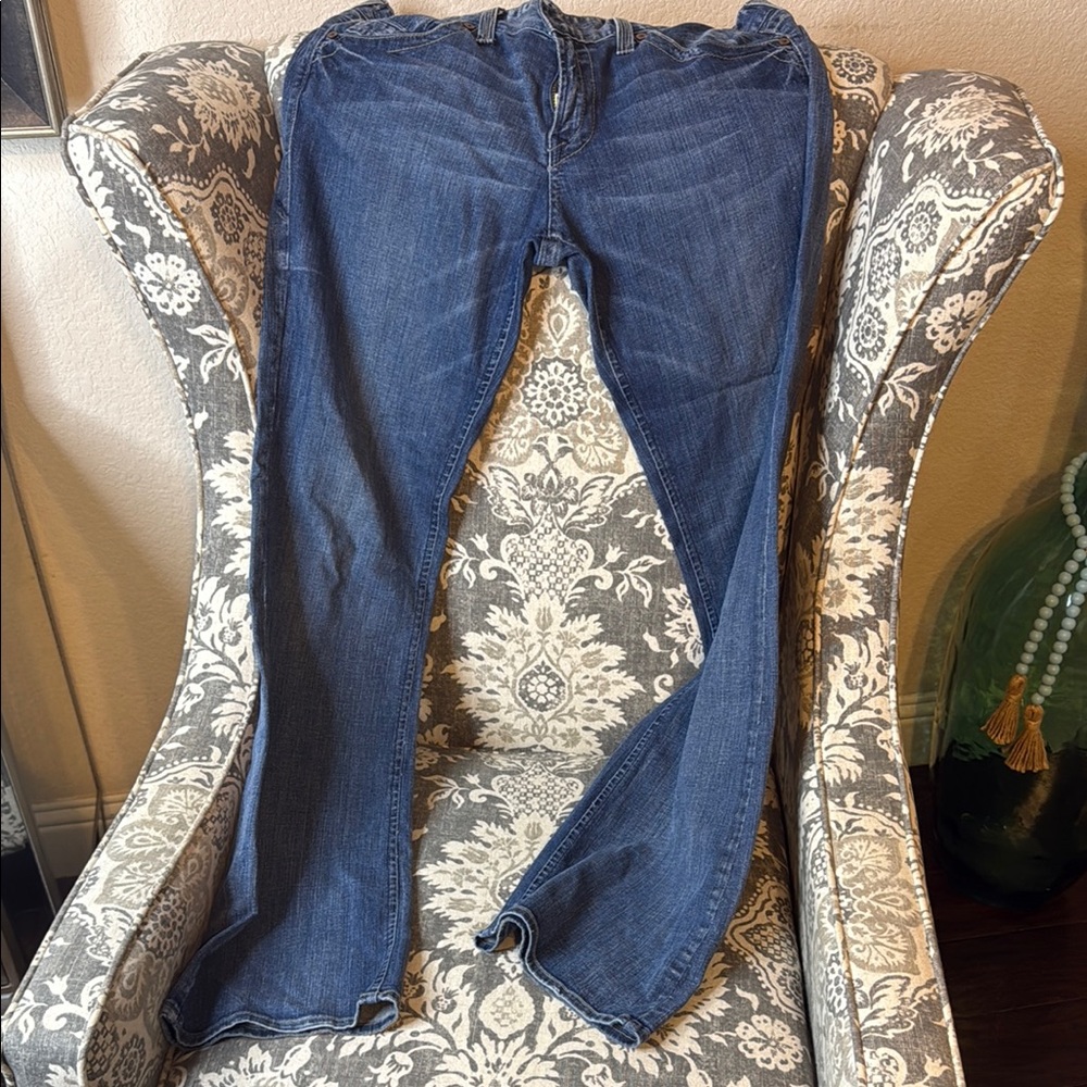 Lucky Brand Blue Slightly Flared Leg Jeans